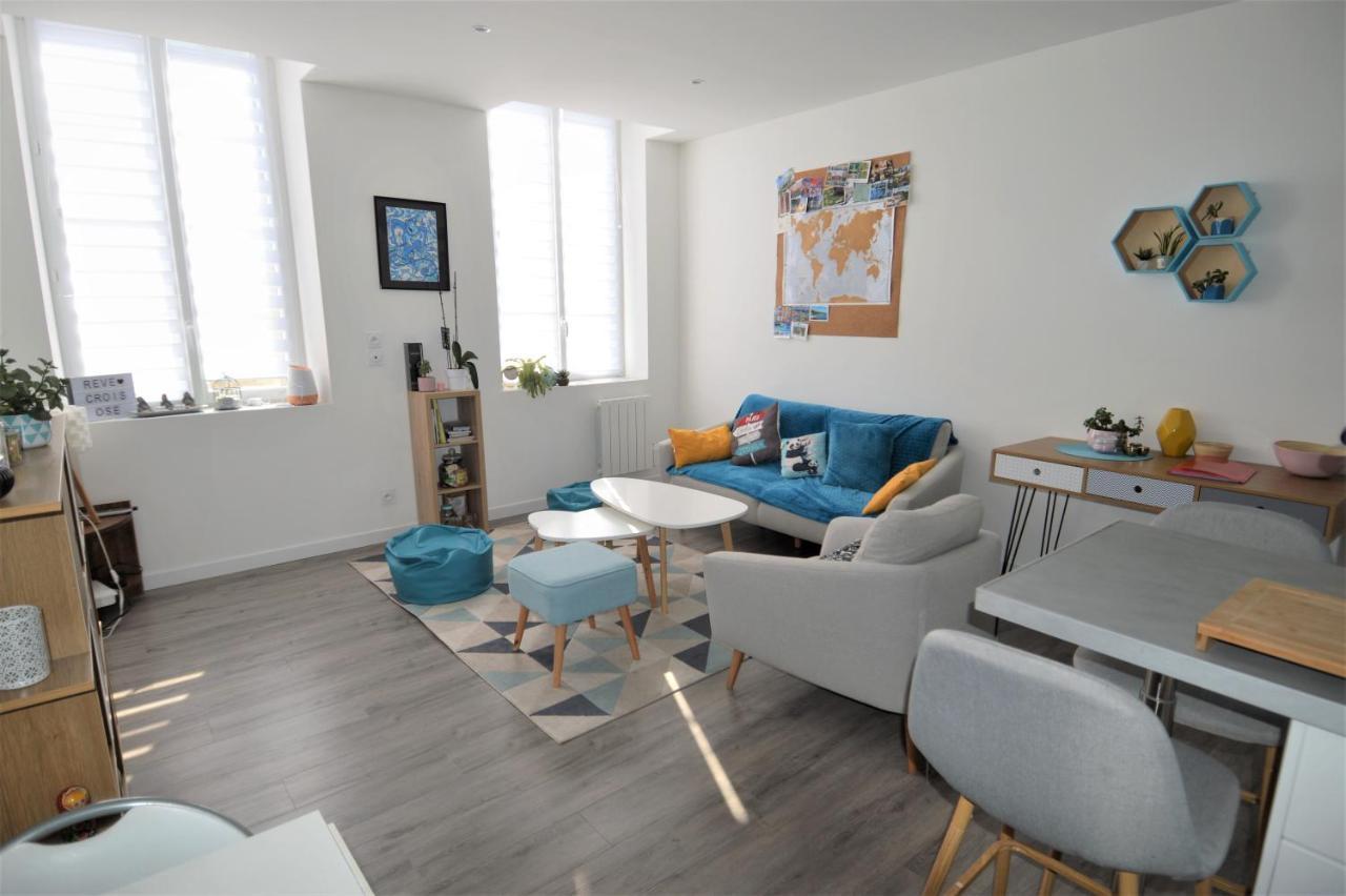 Appartement Moderne Avec Terrasse A 500M De La Mer Курсел-сюр-Мер Екстериор снимка